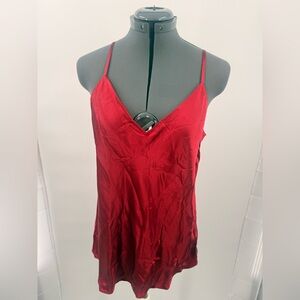 Lafayette 148 New York Elegant Red Women's Camisole Top Size M NWT